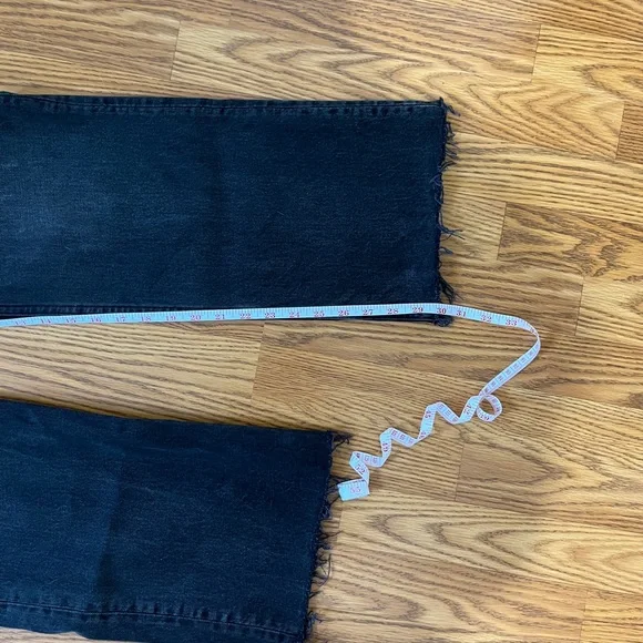 Abercrombie & Fitch Black Straight Leg Jeans - Picture 4 of 7